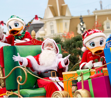 Weihnachten Disneyland Paris Weihnachtsman