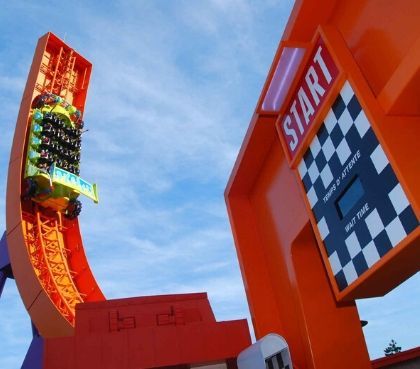 RC Racer attraktion Disneyland Paris