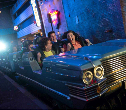 Entdecken Sie den schnellen Starwars Hyperspace Mountain