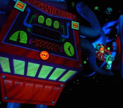  Buzz Lightyear Punkte Laserblast Disneyland