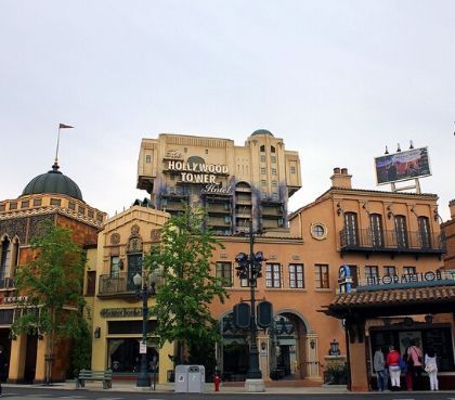 hollywood tower of terror disneyland paris attraktion
