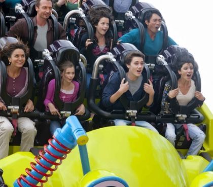 Spass im RC Racer Attraktion