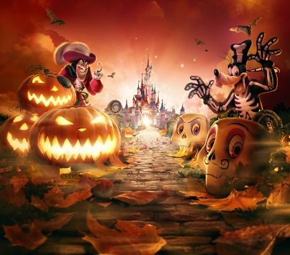 Gruselig im Disneyland Park mit Halloween Saison