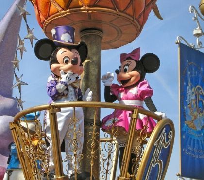 Magician Show Disneyland Paris Mickey und Minnie