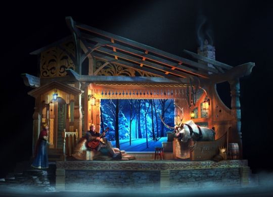 animation celebration a musical invitation frozen disneyland paris show